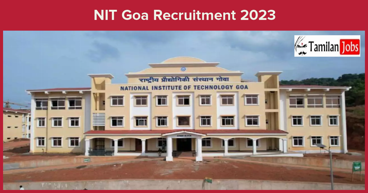 NIT-Goa-Recruitment-2023