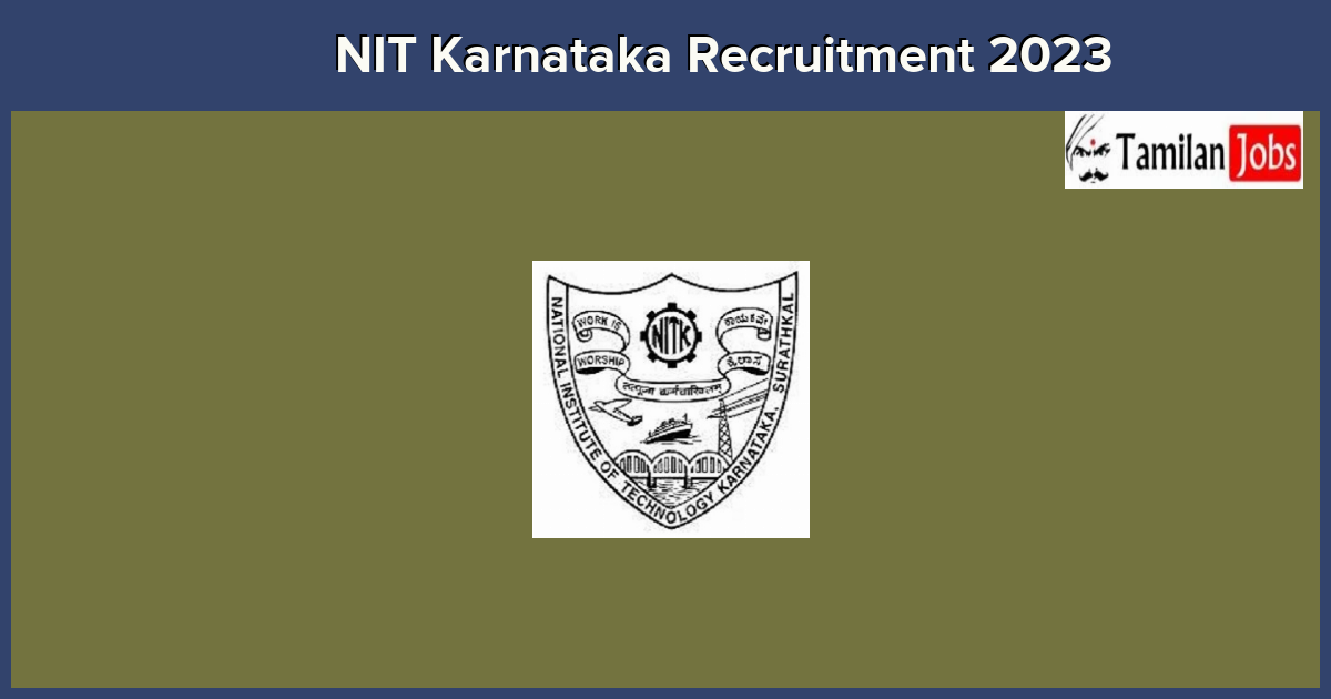 NIT-Karnataka-Recruitment-2023