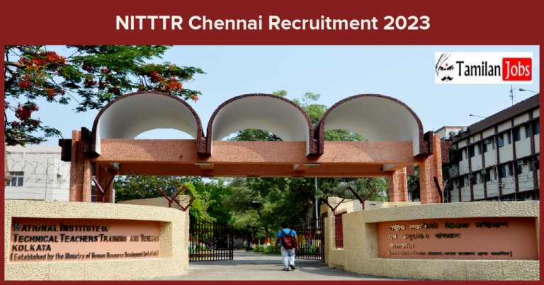 NITTTR-Chennai-Recruitment-2023