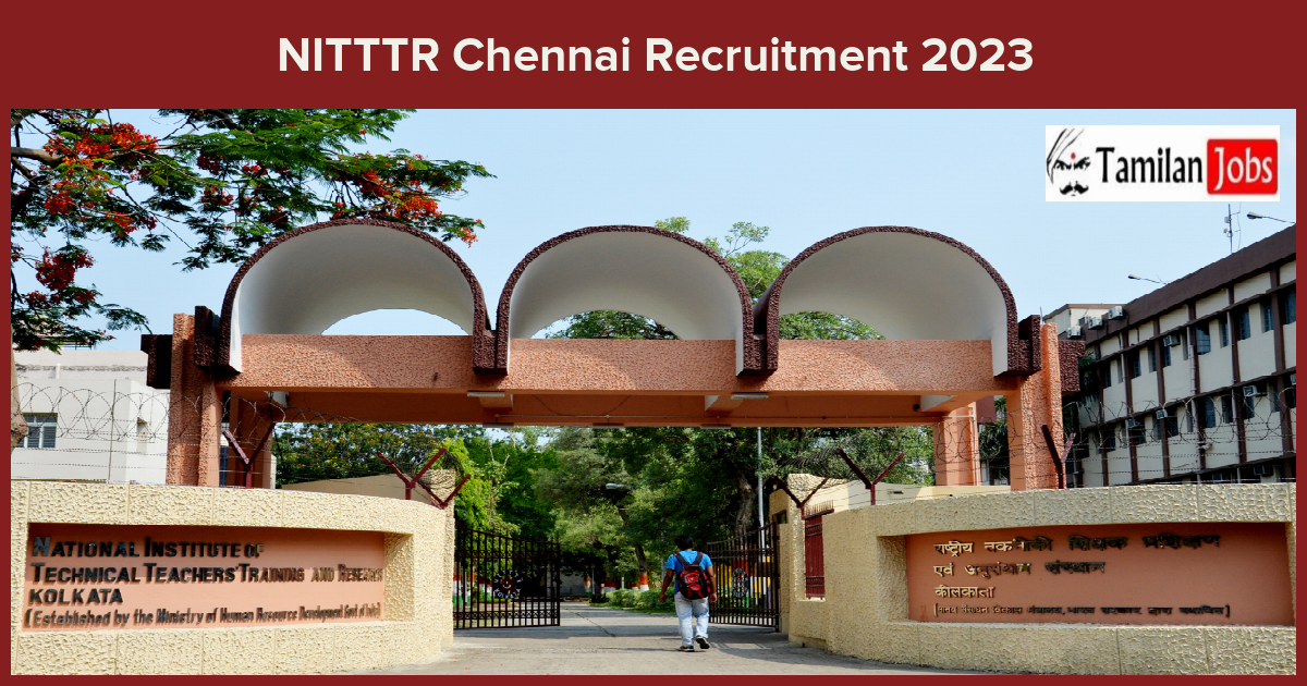 Nitttr-Chennai-Recruitment-2023