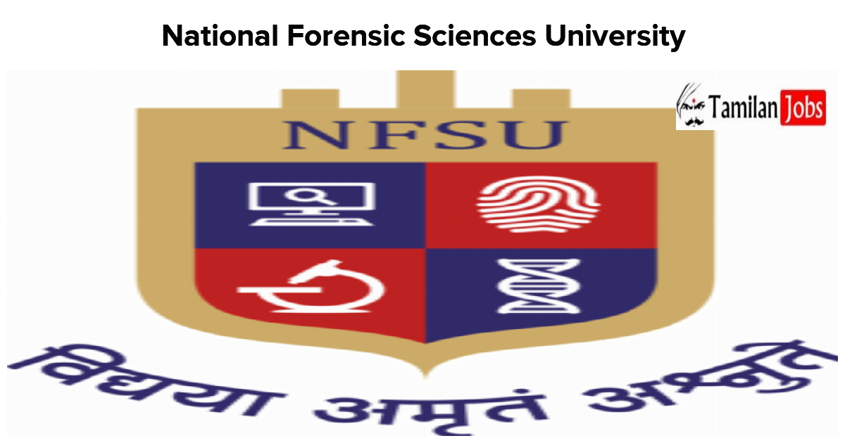 NFSU Recruitment 2023 - Scientific Assistant Posts, Apply Either Online ...