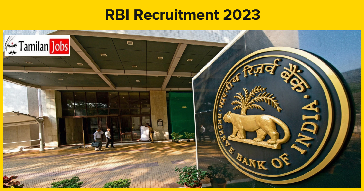 RBI Recruitment 2023