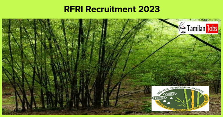 RFRI Recruitment 2023