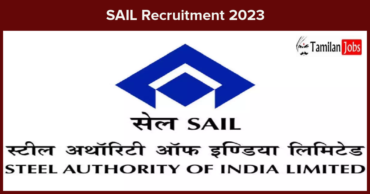 SAIL-Recruitment-2023