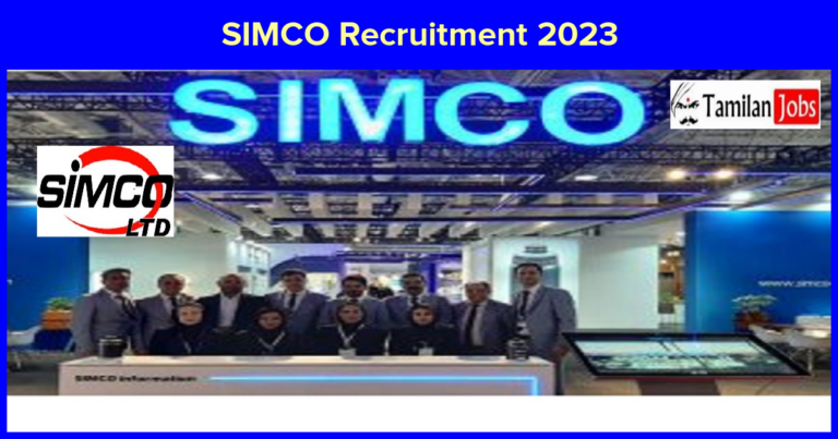 SIMCO Recruitment 2023