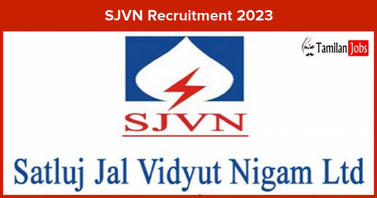 SJVN-Recruitment-2023