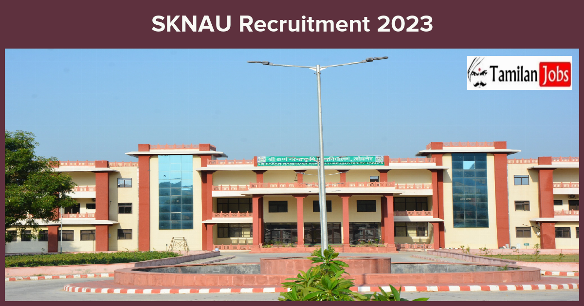SKNAU-Recruitment-2023