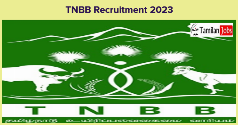 TNBB Recruitment 202