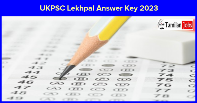 UKPSC Lekhpal Answer Key 2023