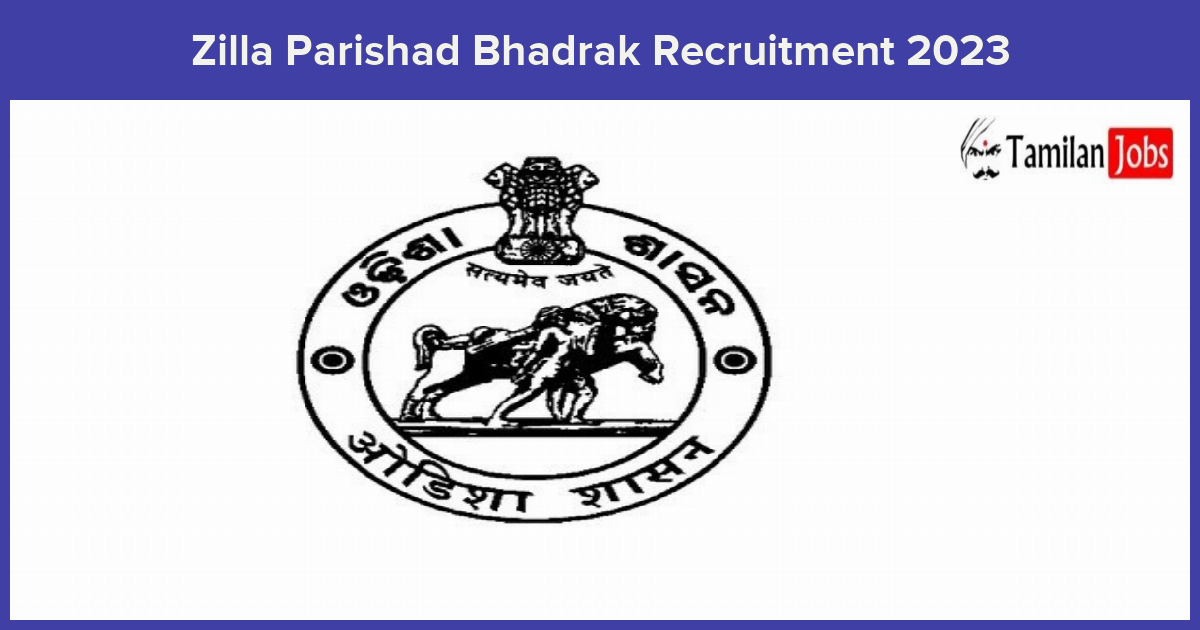 Zilla-Parishad-Bhadrak-Recruitment-2023