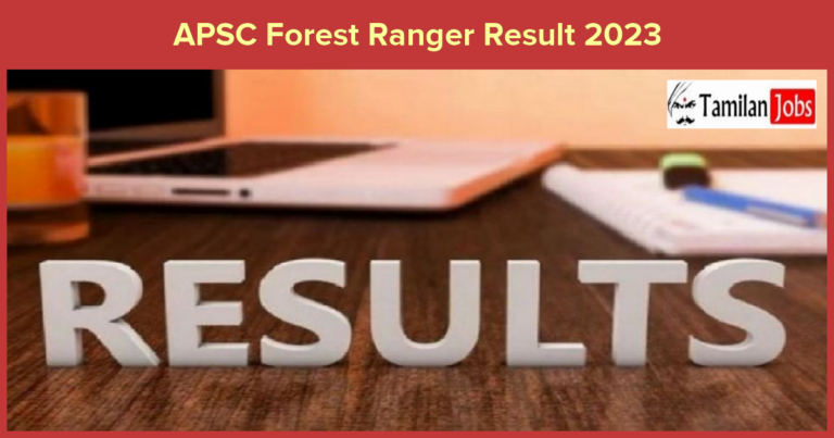 APSC Forest Ranger Result 2023
