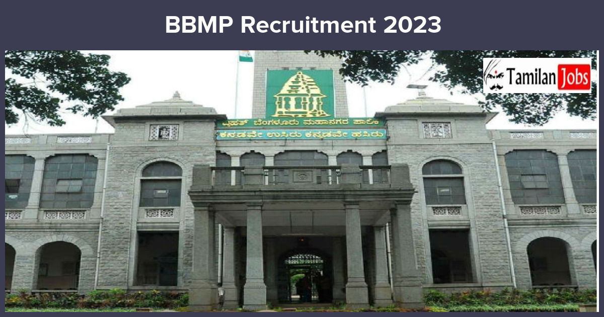 BBMP-Recruitment-2023