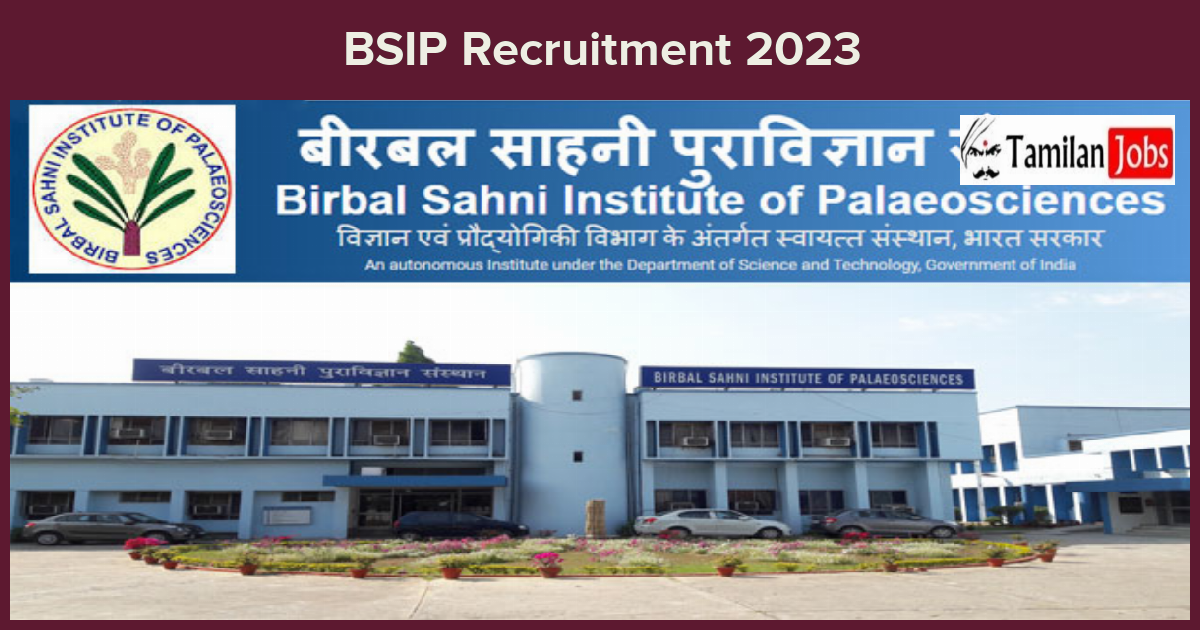 BSIP-Recruitment-2023