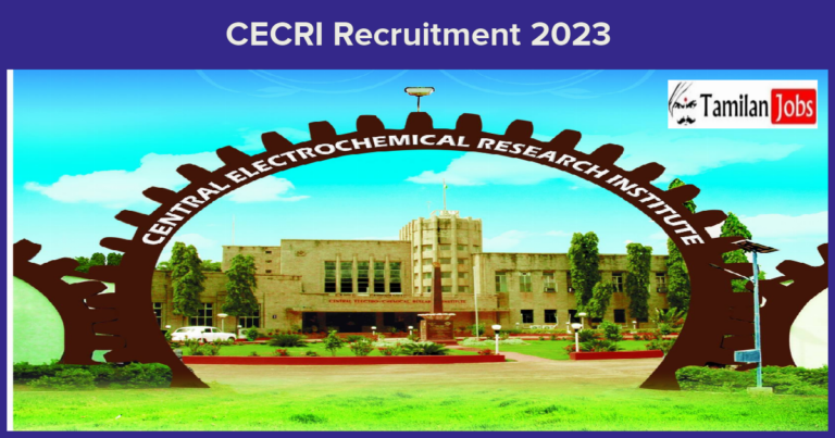 CECRI-Recruitment-2023