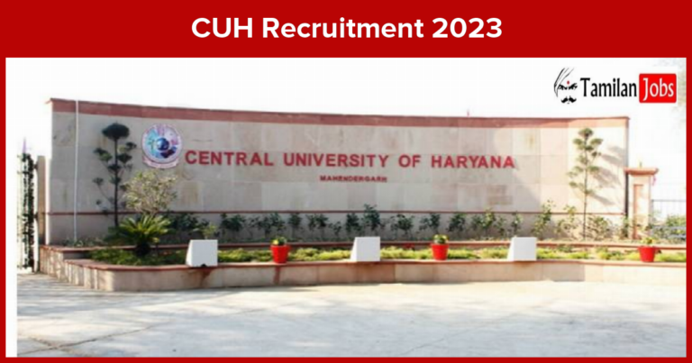 CUH Recruitment 2023