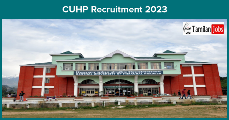 CUHP Recruitment 2023