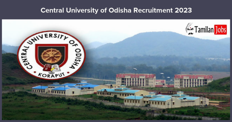 Central-University-of-Odisha-Recruitment-2023