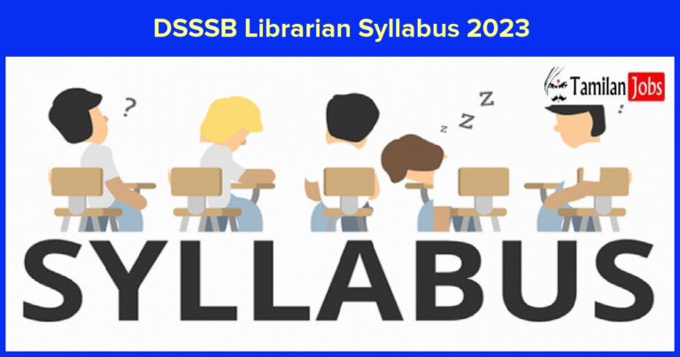 DSSSB Librarian Syllabus 2023