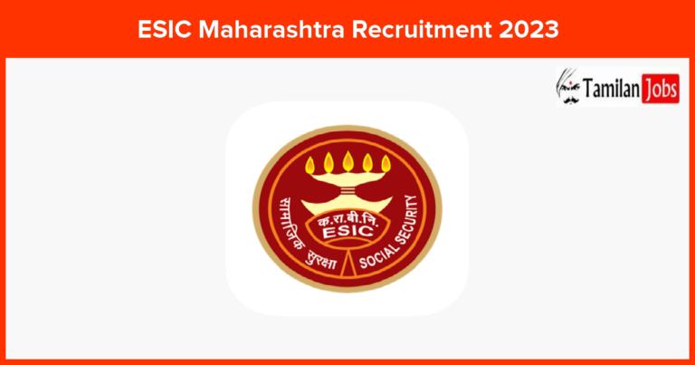 ESIC Maharashtra Recruitment 2023