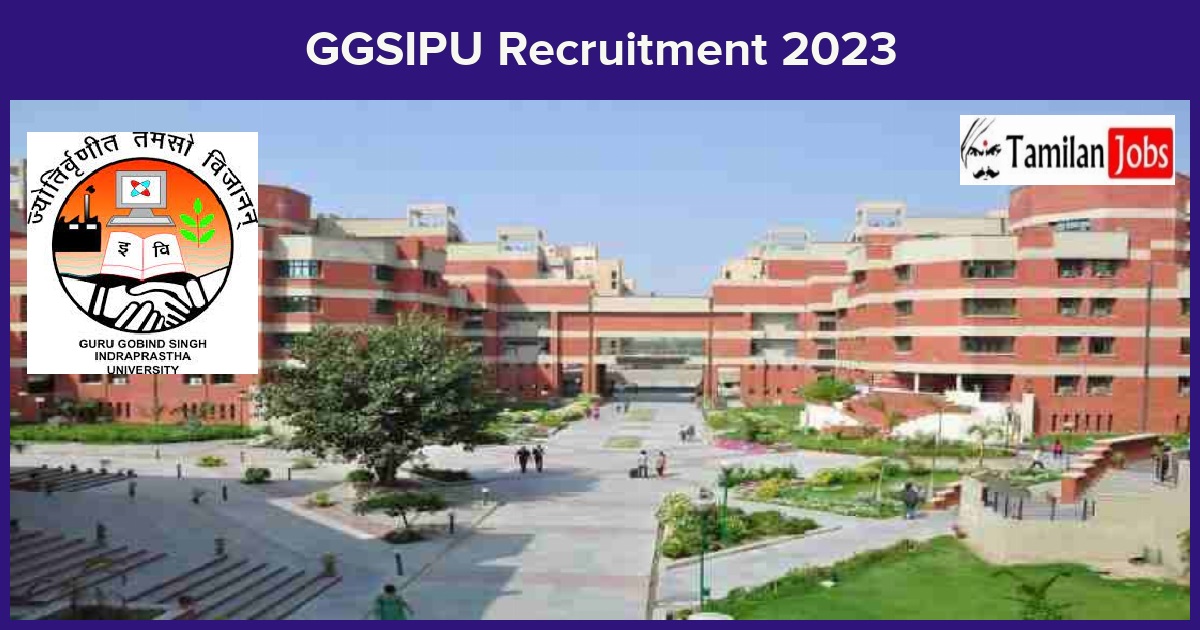 GGSIPU-Recruitment-2023