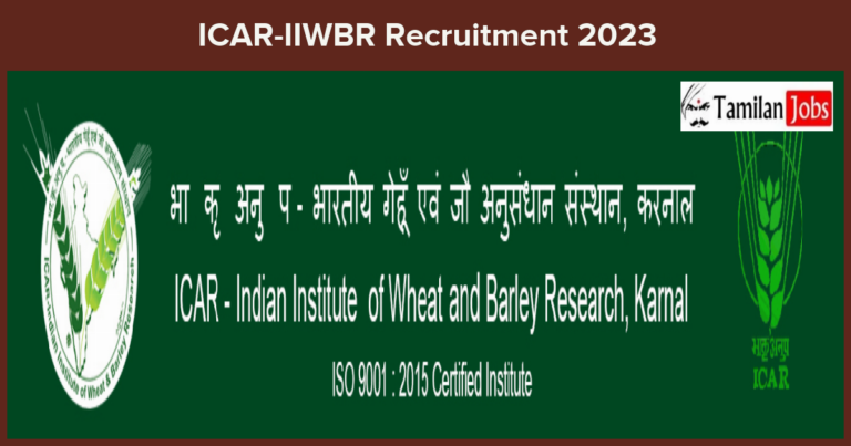 ICAR-IIWBR-Recruitment-2023