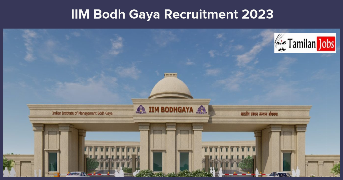 IIM-Bodh-Gaya-Recruitment-2023