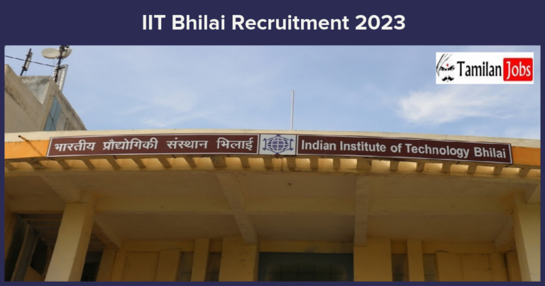 IIT-Bhilai-Recruitment-2023