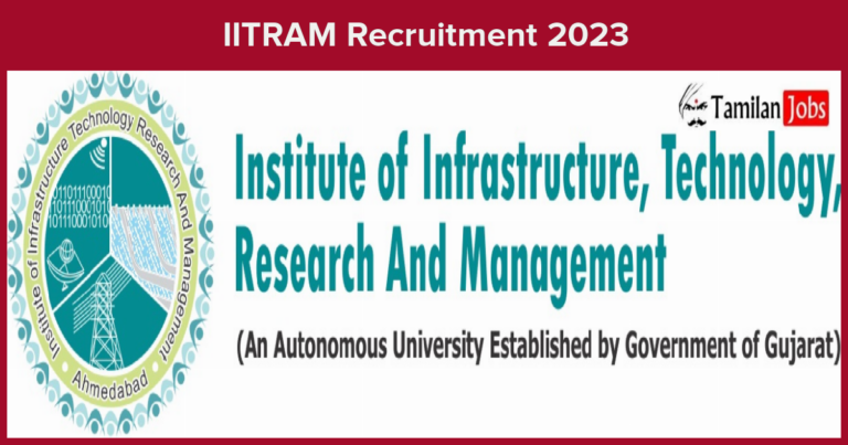 IITRAM-Recruitment-2023