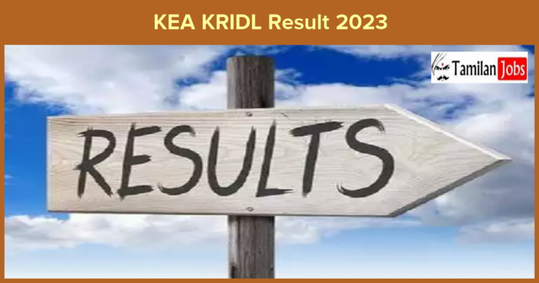 KEA KRIDL Result 2023