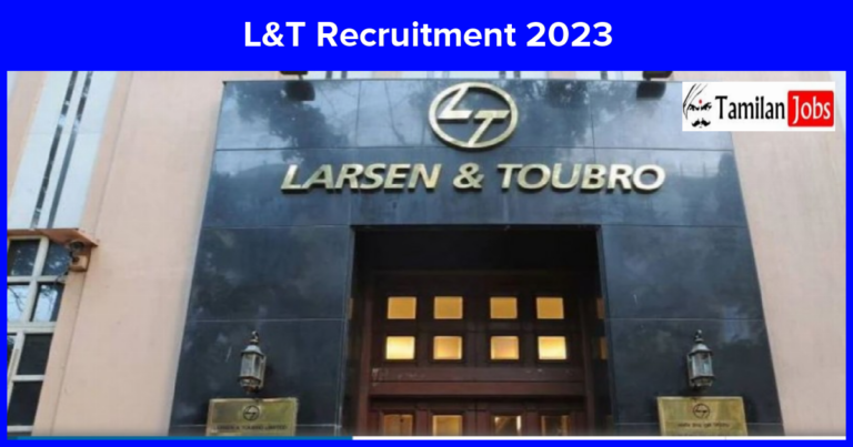 L&T Recruitment 2023