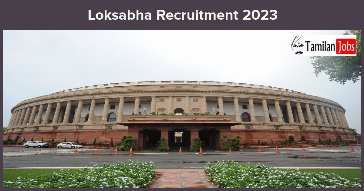 Loksabha-Recruitment-2023