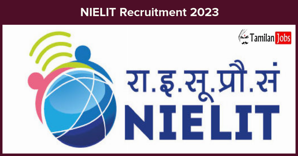 NIELIT-Recruitment-2023