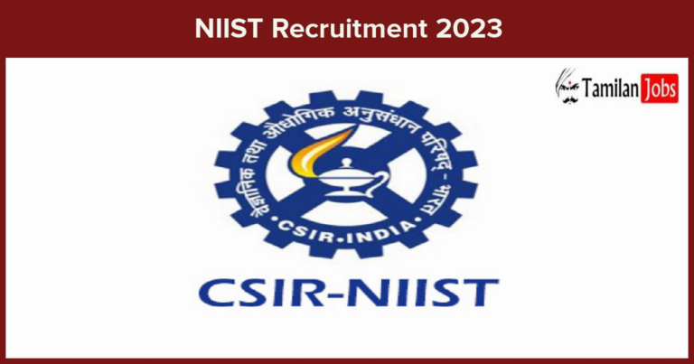 NIIST-Recruitment-2023