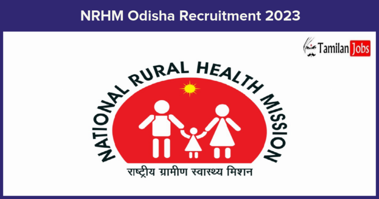 NRHM-Odisha-Recruitment-2023