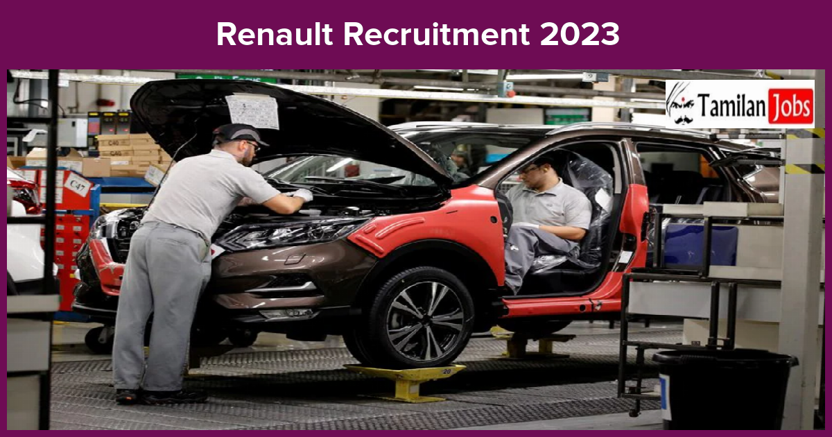 Renault Recruitment 2023