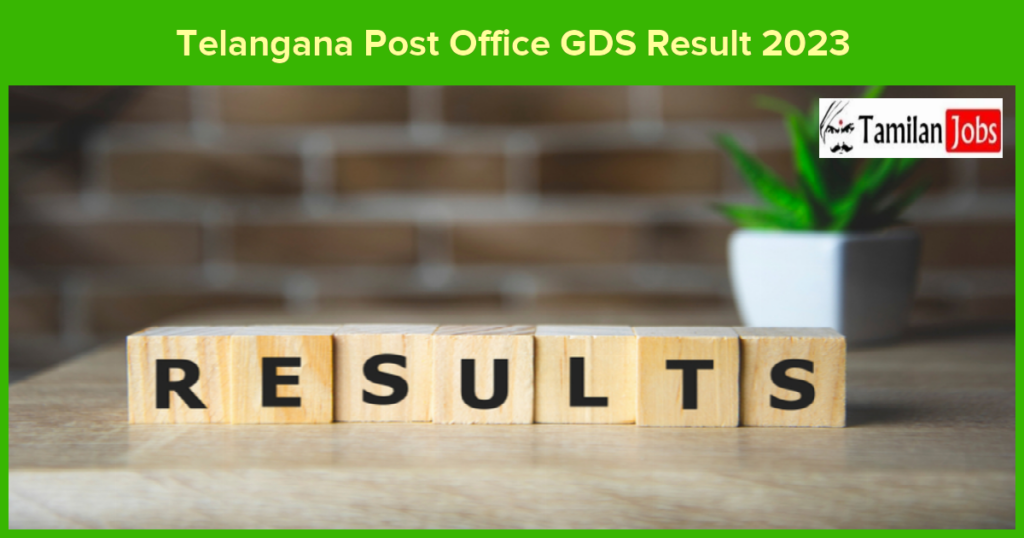 Telangana Post Office Gds Result 2023