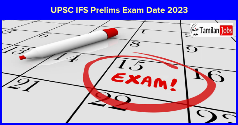 UPSC IFS Prelims Exam Date 2023