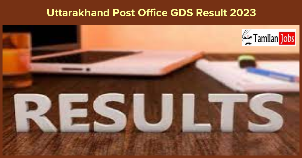 Uttarakhand Post Office GDS Result 2023