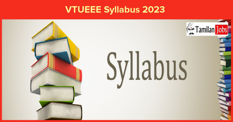 VTUEEE Syllabus 2023