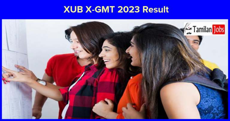XUB X-GMT 2023 Result