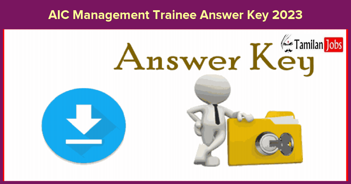 AIC Management Trainee Answer Key 2023