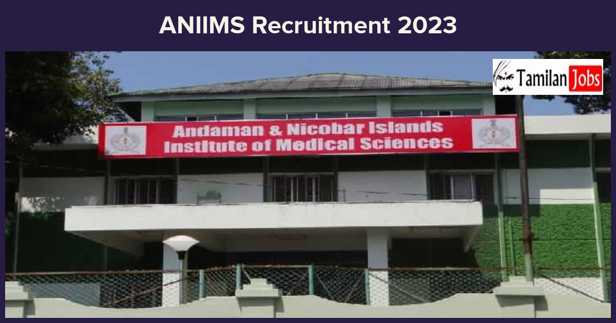 ANIIMS-Recruitment-2023