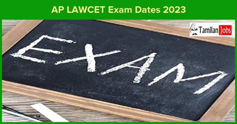 AP LAWCET Exam Dates 2023