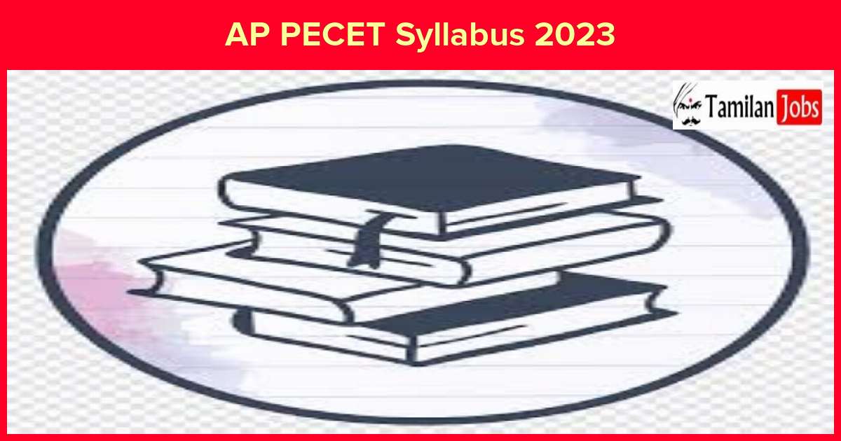 AP PECET Syllabus 2023 