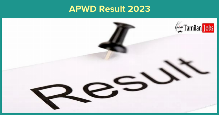 APWD Result 2023