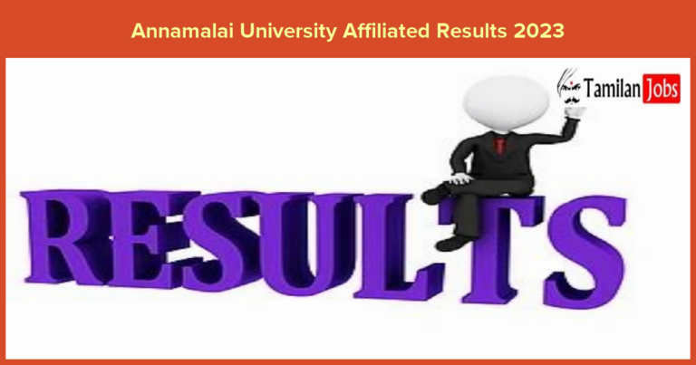 Annamalai University Affiliated Results 2023