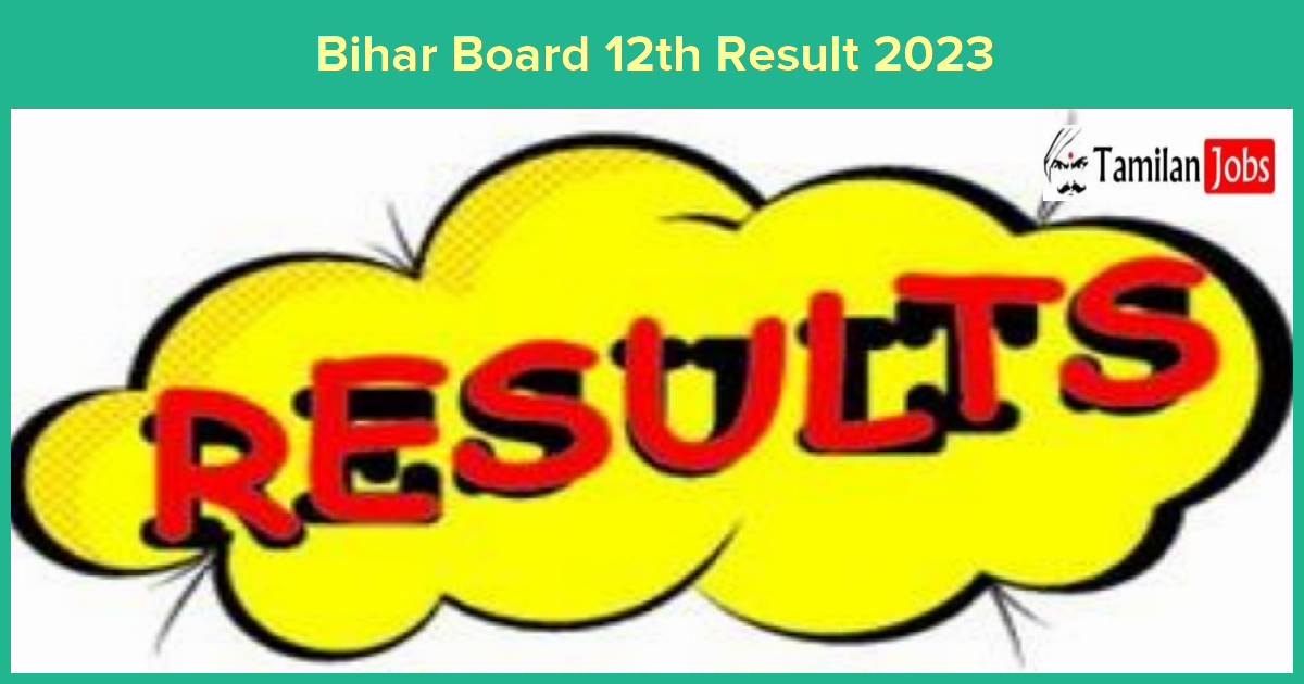 Bihar Board 12th Result 2023