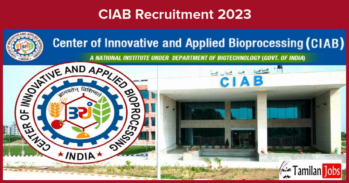 CIAB Recruitment 2023 Project Associate Jobs, Apply Now!