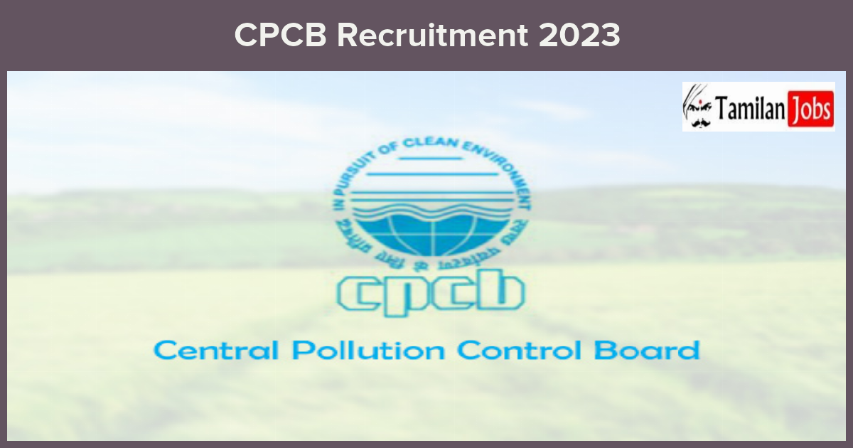 Cpcb-Recruitment-2023