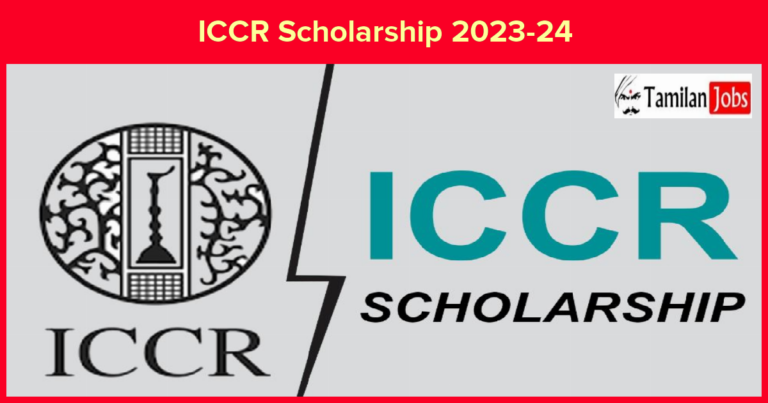 ICCR Scholarship 2023-24